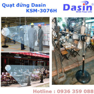 Báo Giá Quạt Đứng Công Nghiệp Dasin KSM-3076H