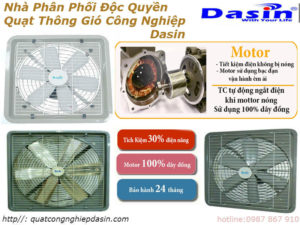 Báo Giá Quạt Thông Gió Công Nghiệp Dasin