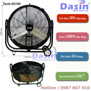 Báo Giá Quạt Di Động Công Nghiệp Dasin Tank-40100