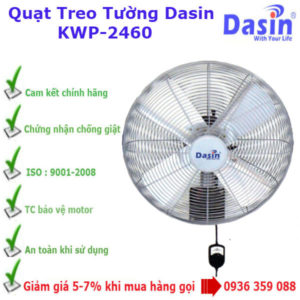 Báo Giá Quạt Treo Tường Công Nghiệp Dasin KWP-2460