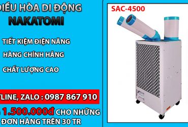 Máy lạnh di động Nakatomi SAC 4500