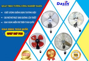 Quạt treo tường công nghiệp Dasin giá rẻ