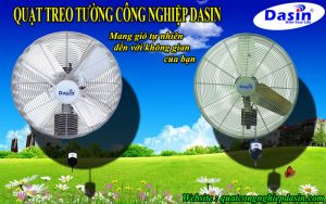 Quạt treo tường công nghiệp Dasin